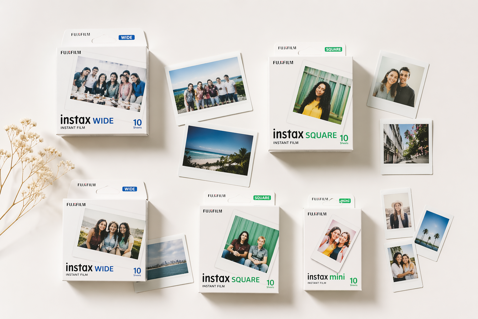 Instax fotoplokštelės