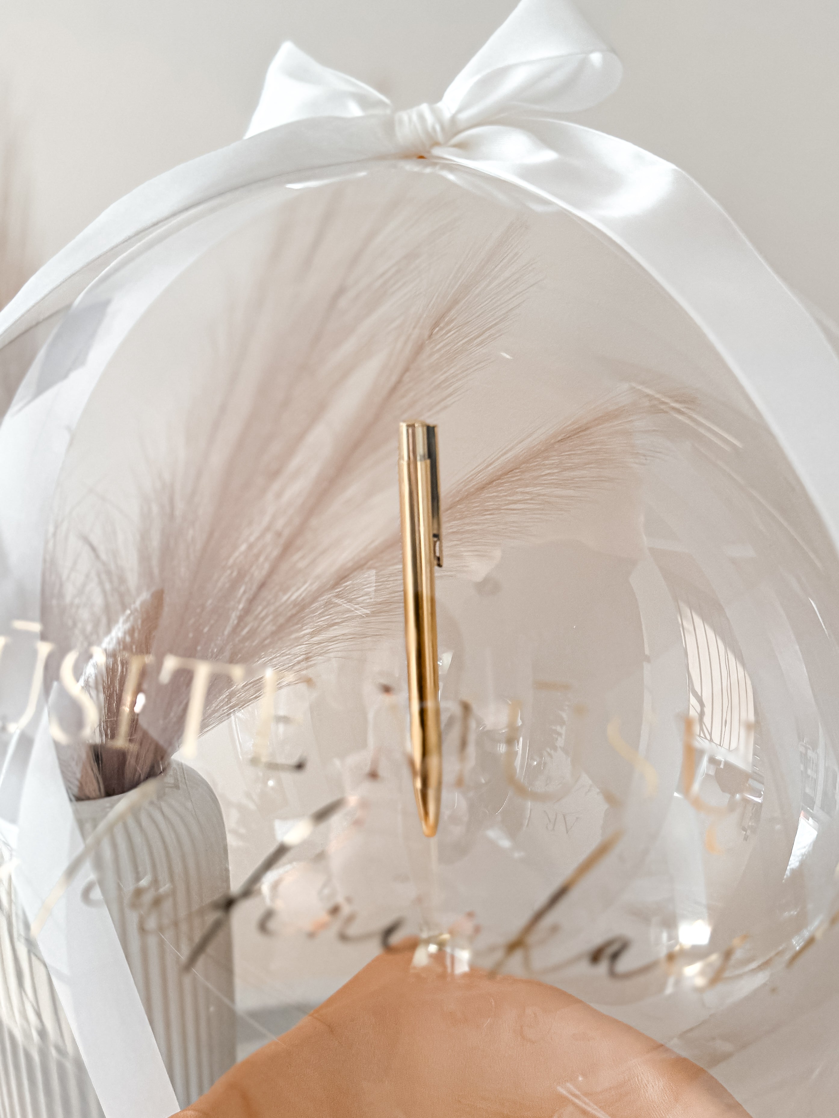 Balionas vestuvių liudininkams