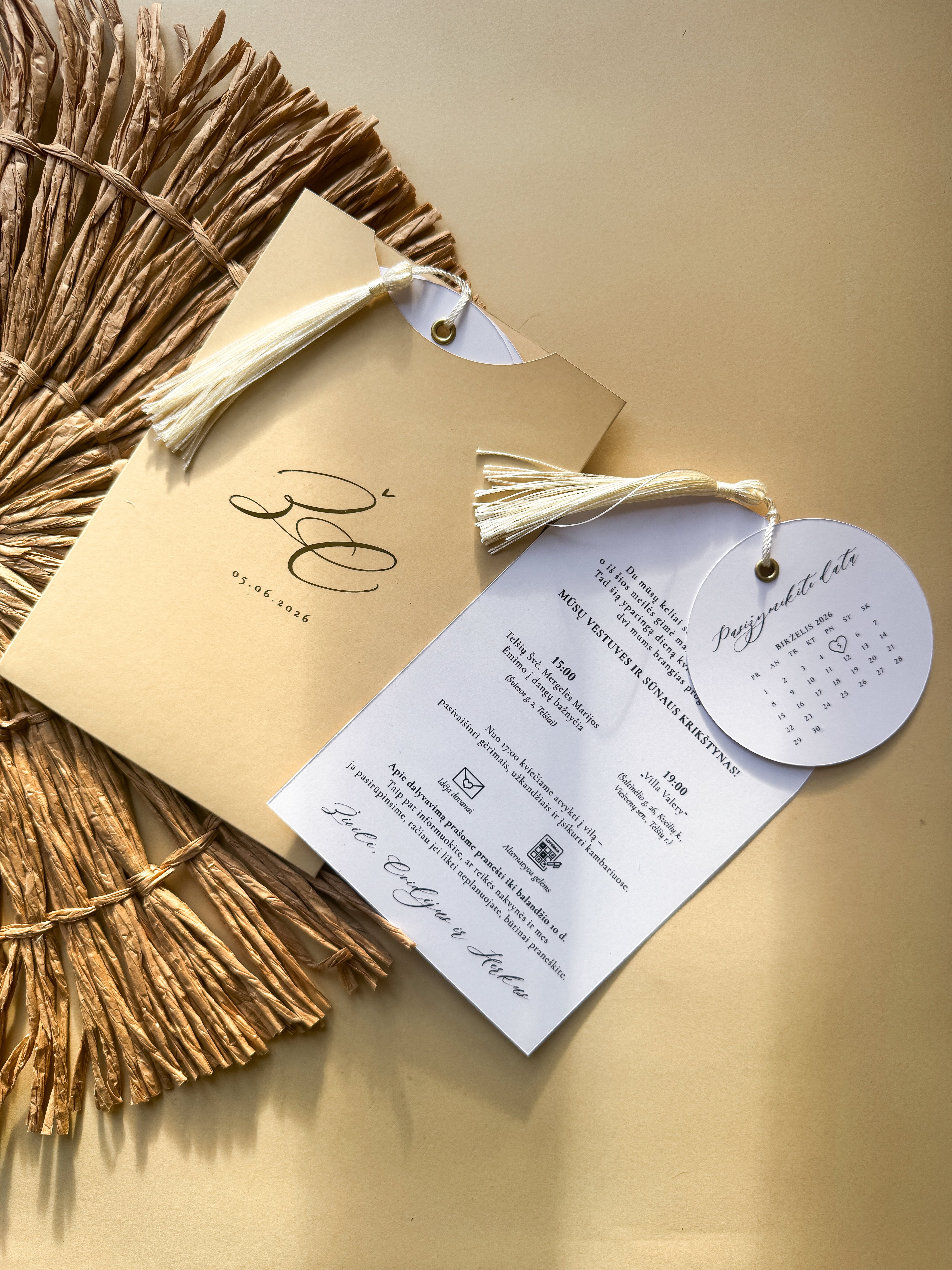 Kvietimas "PAŽYMĖTA DATA"