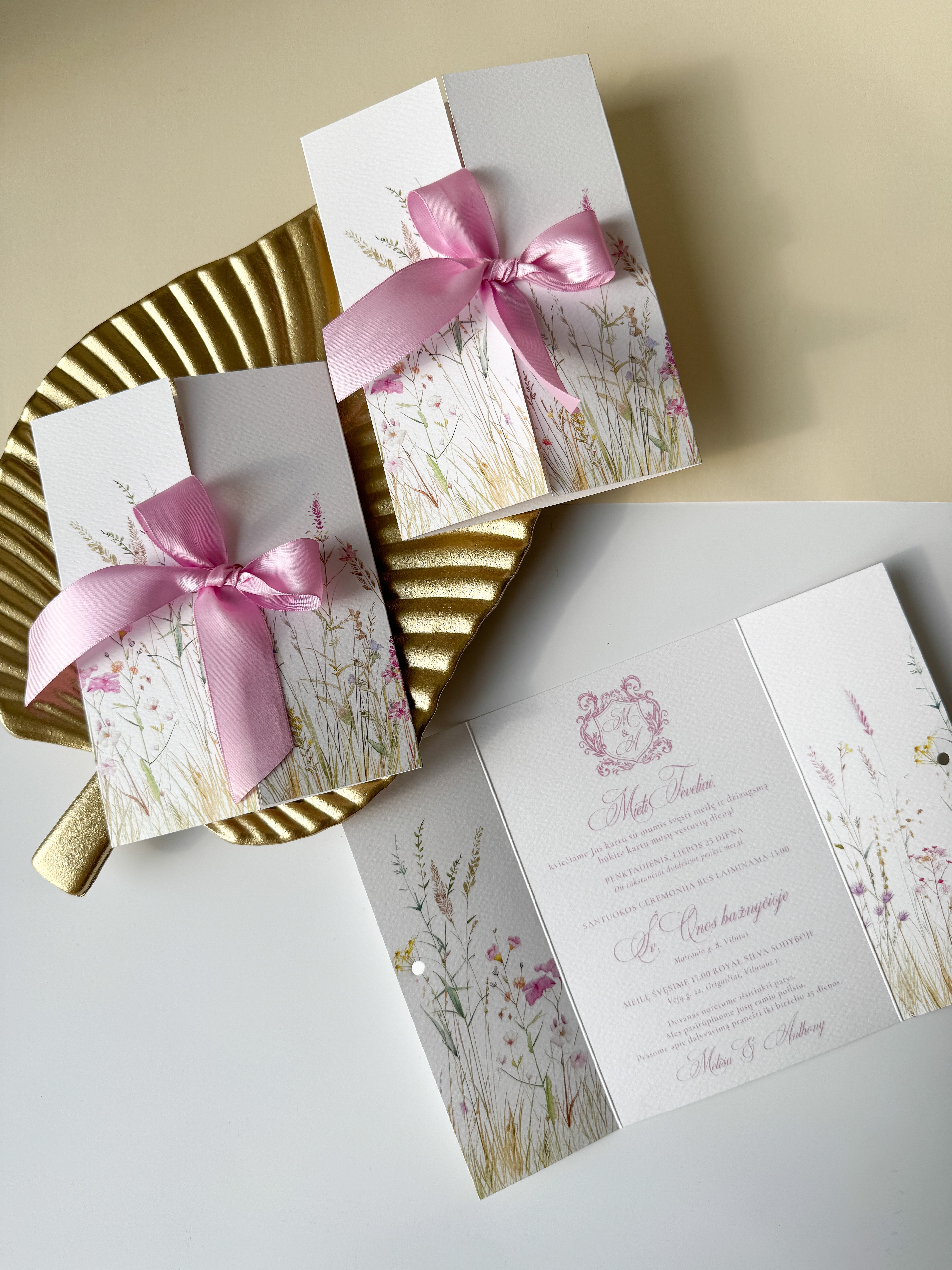 Kvietimas "WILDFLOWERS"