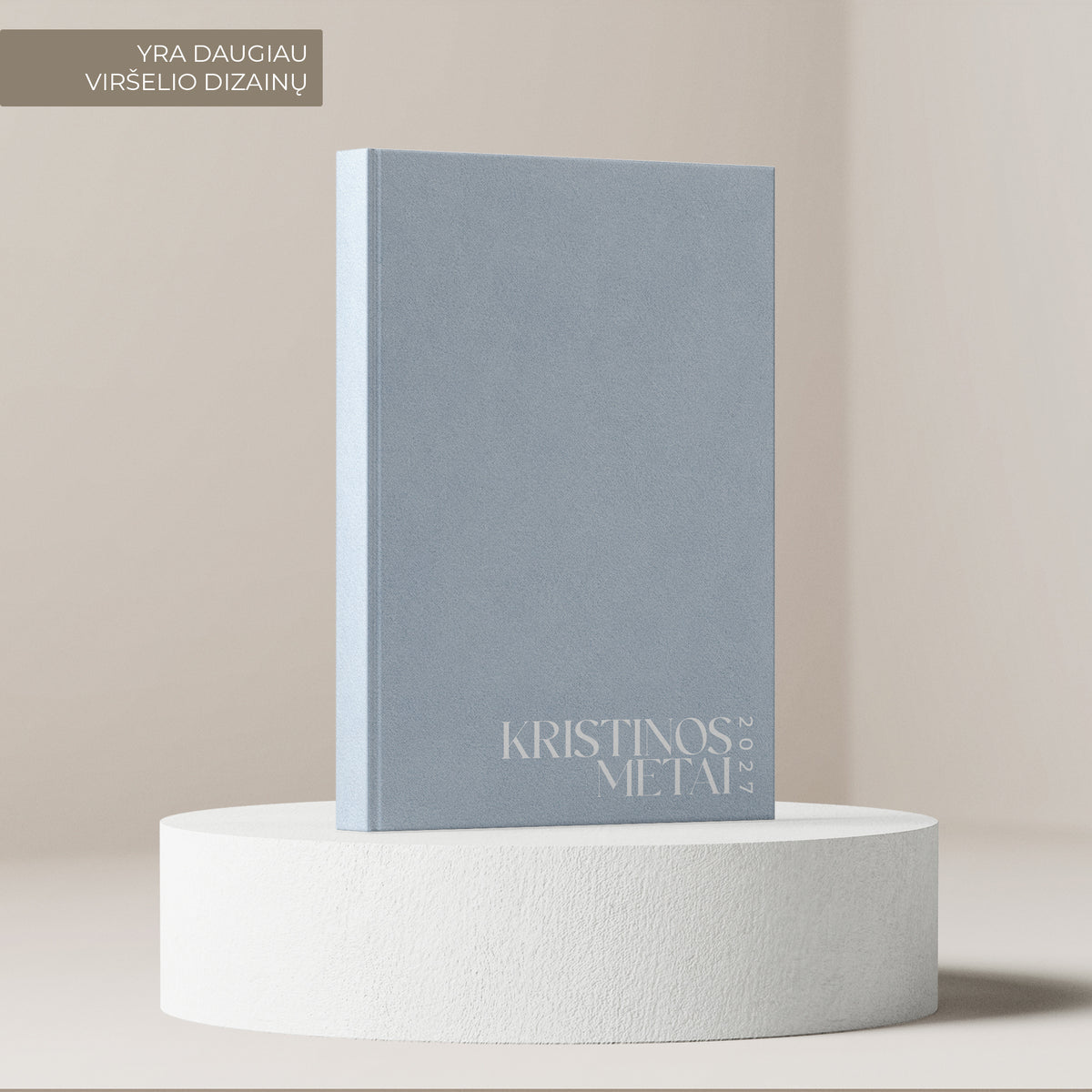 Darbo knyga-kalendorius POWDER BLUE