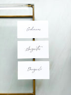 Stalo kortelės „MINIMAL“