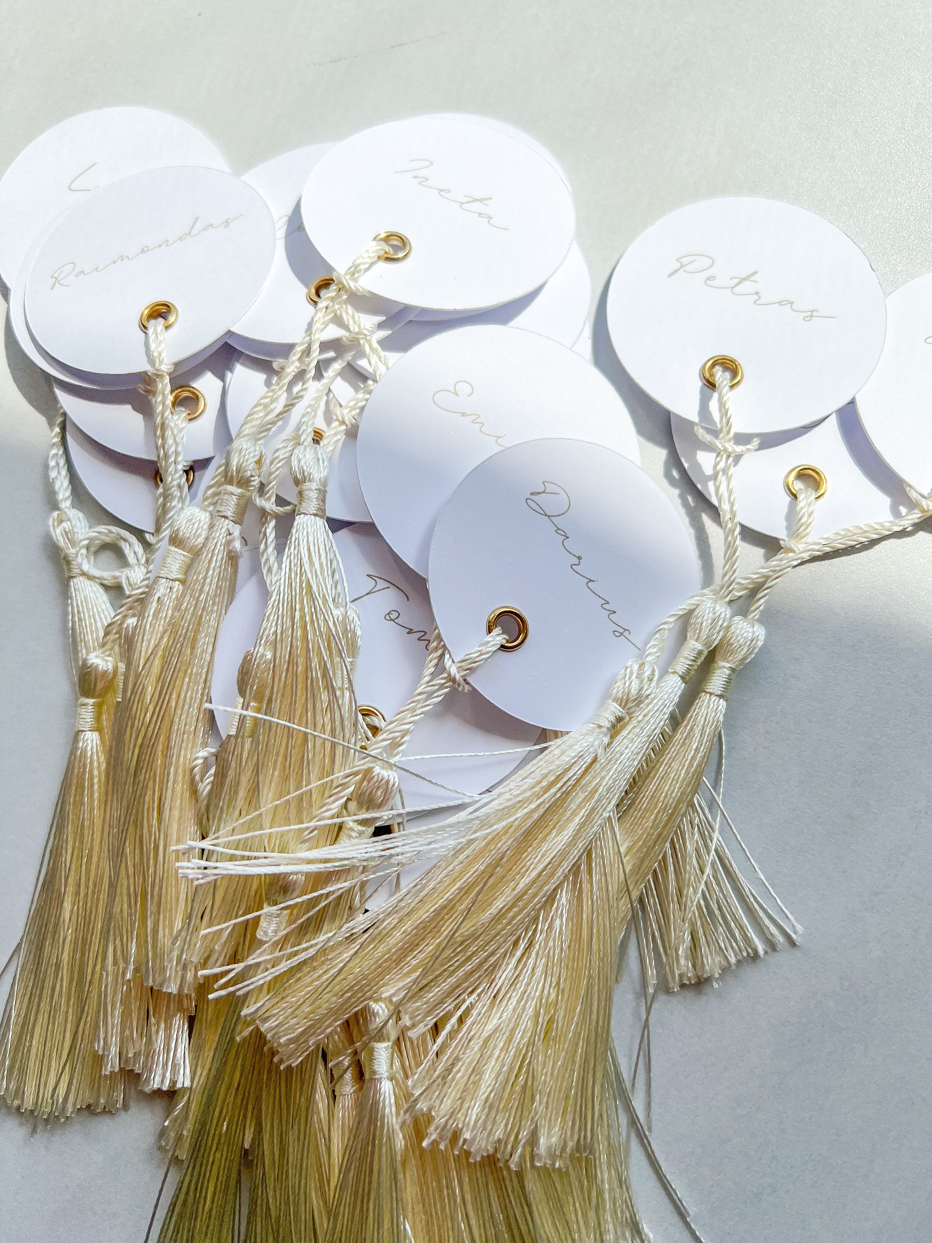 Stalo kortelės "TASSEL"