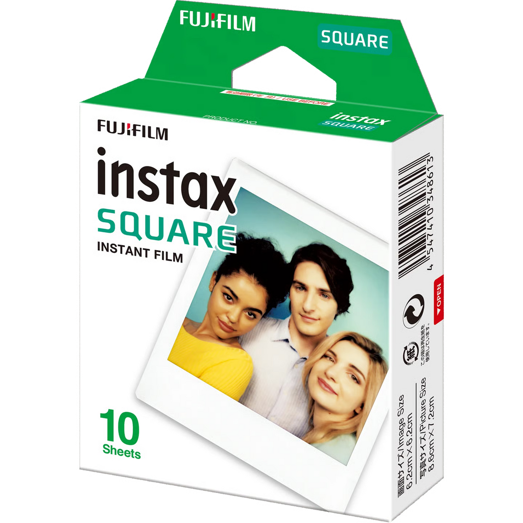 Instax SQUARE fotoplokštelės | Fujifilm Instax Square juostelės (10 vnt.)