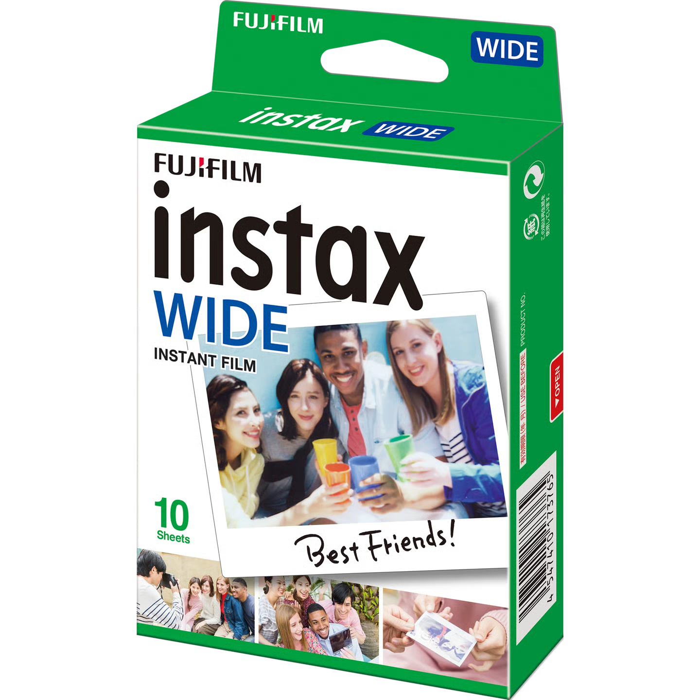 Instax WIDE fotoplokštelės | Fujifilm Instax Wide juostelės (10 vnt.)